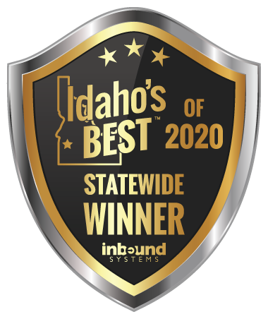 Idaho's Best of 2020 Statewide Winner logo